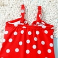 thumbnail image 5 of TAIAOJING Toddler Summer Sleeveless Girls Polka Dot Red Black Yellow Swimwear Swimsuit Bikini For 12-18 Months, 5 of 7
