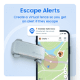 thumbnail image 3 of Tractive Smart GPS Dog Tracker with Vital Signs Monitoring (Mint), 3 of 7