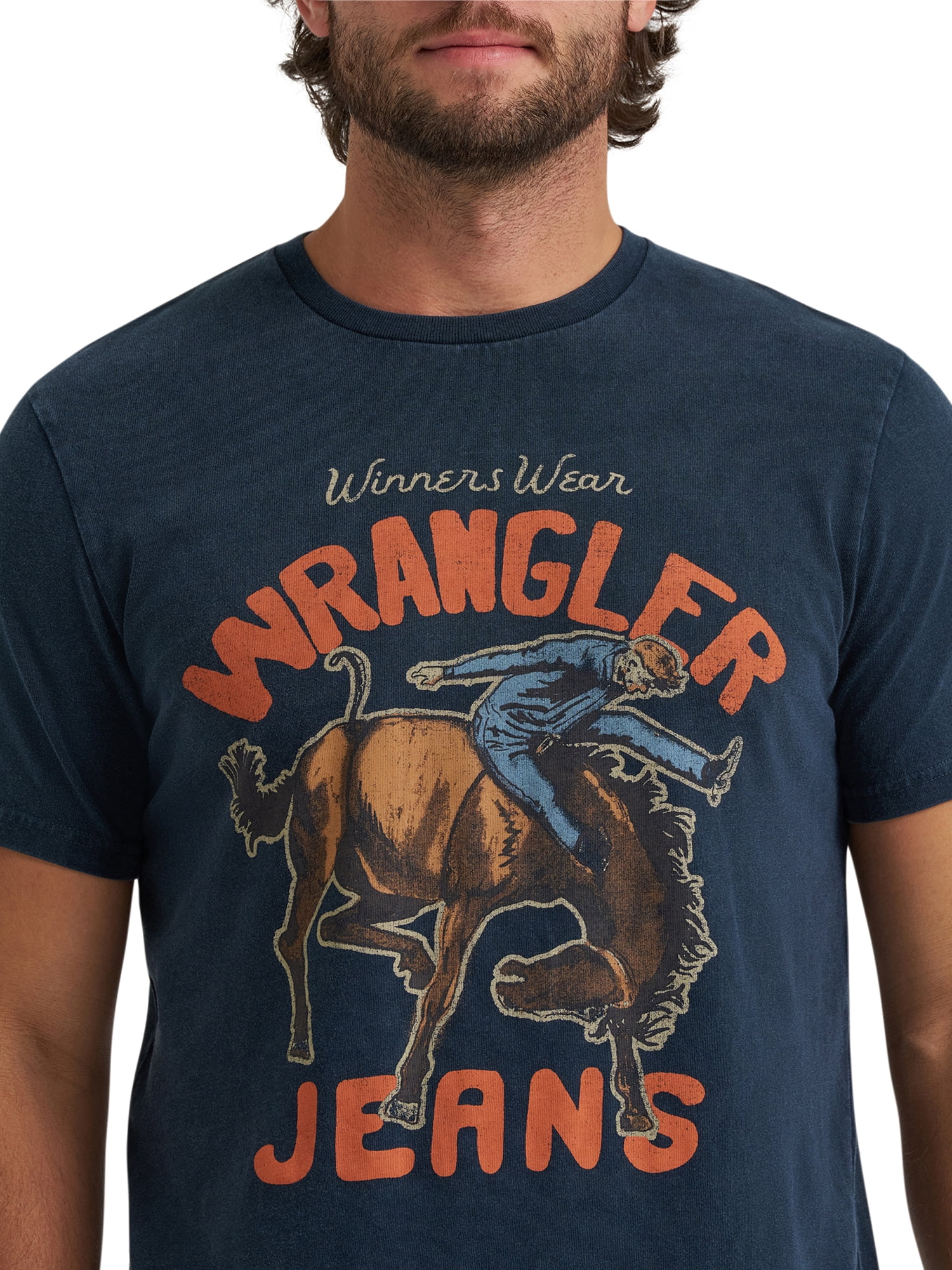 Wrangler® Men's and Big Men's Regular Fit Short Sleeve Graphic Tee, Sizes S-3XL