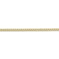 thumbnail image 3 of 14K Yellow Gold 2.2mm Beveled Curb Chain, 3 of 6