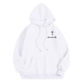 thumbnail image 4 of WILLBEST Sudaderas De Hombre Sudadera con Capucha Informal para Hombre, Jersey Holgado con Estampado para Uso Diario, Ropa De Calle Cómoda para Otoño e Invierno Mediana​​, 4 of 4