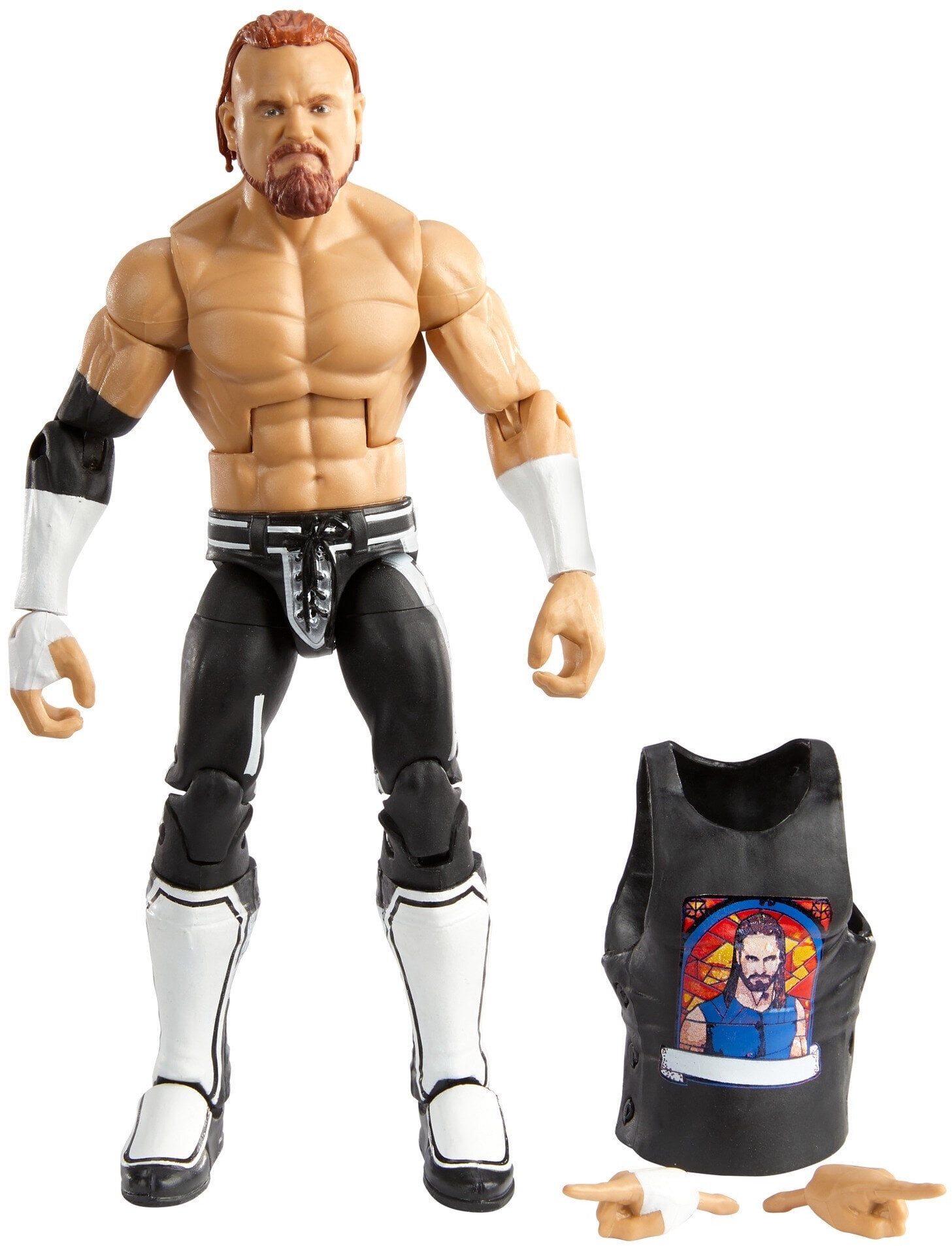 WWE Murphy Elite Collection Action Figure, 6-In/15.24-Cm Posable Collectible
