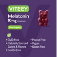thumbnail image 6 of VITEEY Melatonin Gummies 10mg, Sleep Support, Berry Flavor, 60 Count, 1 Pack, 6 of 7
