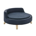 thumbnail image 2 of Sam's Pets Milo 31'' Dog Bed In Navy - 31, 2 of 5