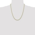 thumbnail image 4 of Primal Gold 14 Karat Yellow Gold 2.25mm Parisian Wheat Chain Necklace, 4 of 4