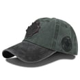 thumbnail image 2 of GDREDA Lightweight Baseball Caps Canada Baseball Cap Canada Day Embroidered Maple Leaf Flag Adjustable Hat，Black, 2 of 9