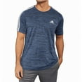 thumbnail image 2 of Adidas 3 Stripe Tech Short Sleeve Crew Neck T-Shirt (Men's), 2 of 3