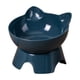 thumbnail image 2 of Comedero para mascotas con soporte para el cuello: comedero inclinado para gatos y perros de hocico chato, plato elevado antideslizante con diseño inclinado para facilitar la alimentación., 2 of 6