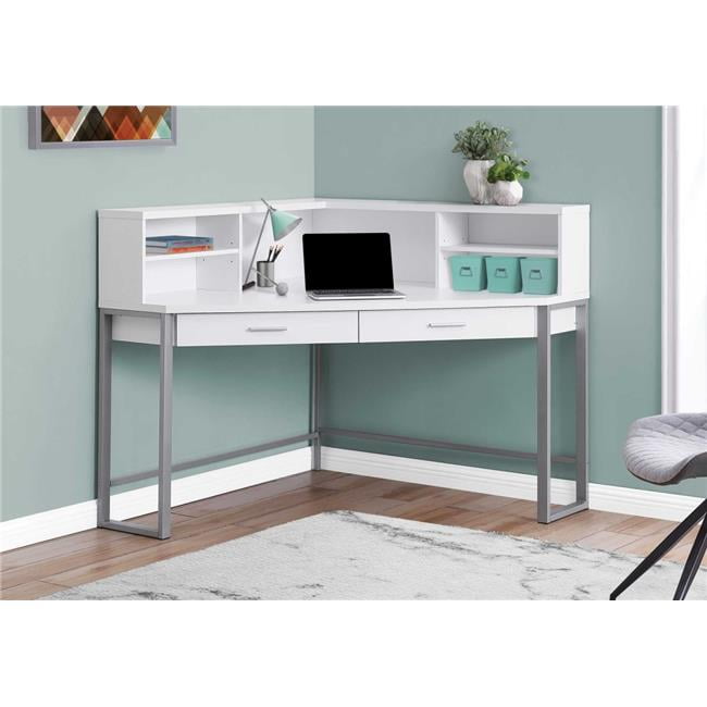 HomeRoots 333556 30 in. Particle Board, Laminate & MDF Computer Desk