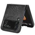 thumbnail image 4 of Funda de piel a prueba de golpes con diseño de cocodrilo retro compatible con Samsung Galaxy Red, 4 of 4