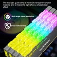thumbnail image 4 of Bearachild Memory Radiator RGB RAM Heatsink Multi-interface Vest Lighting Easy to Cooling Install Decor for Computer Accessory Estaciones de acoplamiento para portátiles Blanco, 4 of 6