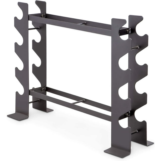Marcy Compact Dumbbell Rack Free Weight Stand for Home Gym DBR-56, Steel