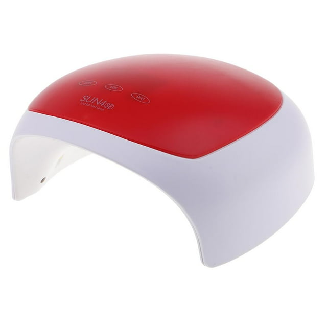 Desecador de uñas de 24W UE Perfecl Ventilador Secadora de uñas rojo