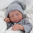 thumbnail image 2 of Muñeca Reborn WOOROY Levi de 18 pulgadas con cuerpo completo de vinilo para niño, 2 of 8