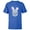 Royal, variant on Star Wars The Mandalorian Cute Pastel Easter Bunny - Short Sleeve T-Shirt for Kids - Customized-Athletic Heather