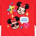 thumbnail image 3 of Disney Emoji - Minnie Assorted Emojis - Toddler And Youth Long Sleeve Graphic T-Shirt, 3 of 5