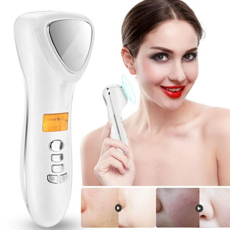 Ejoyous Hot Cool Skin Care Machine Acne Removal Anti-aging Pore Minimizing Sonic Vibration Face Beauty, Anti-aging Machine, Acne Removal (Best Way To Minimize Pores On Face)