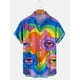 thumbnail image 3 of Camisas geniales para hombre, camisas de colores para hombre, camisa hawaiana de moda, blusas casuales para playa, blusas de vacaciones, ropa para hombre, camisa de verano, 3 of 5