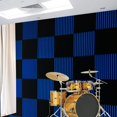 thumbnail image 2 of Paneles de pared de absorción de sonido Acoustic Wedge Studio Foam, 2 of 7
