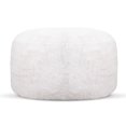 thumbnail image 1 of Gouchee Home Simcoe Faux Rabbit Fur Foam Bean Bag Chair – Large 4ft White Lounger with Pre-Cut Foam Filling, Soft Washable Cover, and Durable Inner Liner – Cozy Seating for Dorm or Living Room, 1 of 5