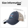 thumbnail image 3 of Trans Dudes are Hotter, Funny Transgender LGBT Cowboy Hat Vintage Mesh Baseball Cap Women Dad Hat Men Sun Hat Black, 3 of 8