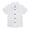 White, variant on YunPes Girls Boys Short Sleeve Kids Casual Solid Button down Shirt Dress Shirt Wrinkle Free Oxford Shirts Formal School 𝐔niform