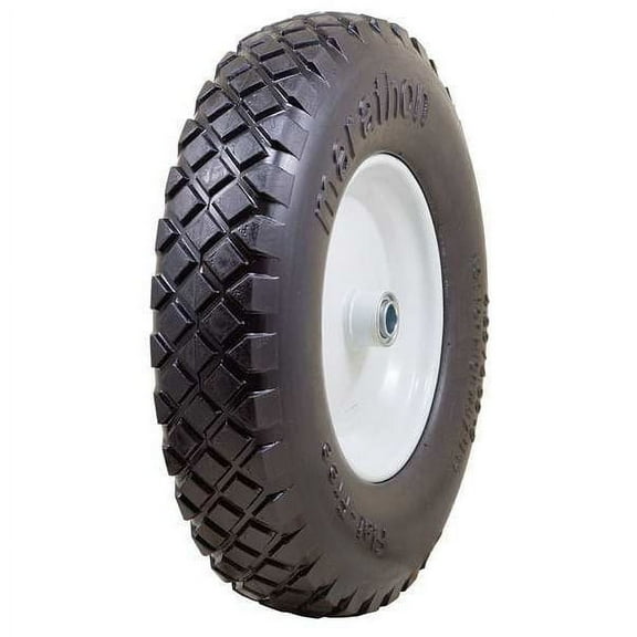 Marastar Flat-Free PUR Foam Wheel,15-1/2" 00056