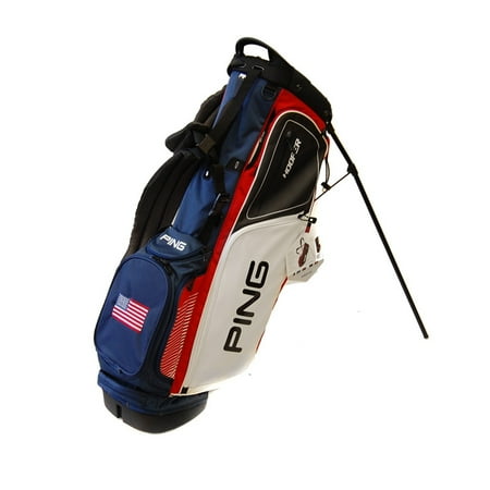 New Ping 2017 Hoofer Golf Stand Bag Red White Navy W American New Ping 2017 Hoofer Golf Stand Bag Red White Navy W