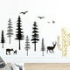 thumbnail image 3 of Pegatina de pared Advancent 2 uds oso alce árbol bosque DIY papel pintado Decoración del hogar, 3 of 6