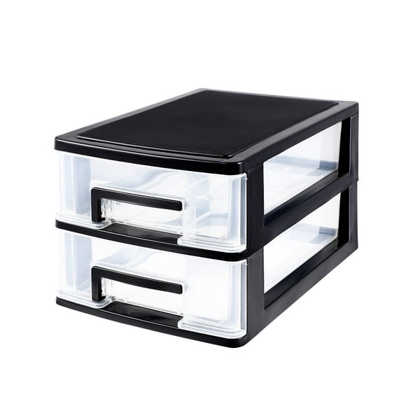 OUSITAID Storage Organizer Drawer Plastic Drawers Desk Office Jewelry Small Cabinet Type Closet Cosmetics 3 Layer Box Shelf Mini