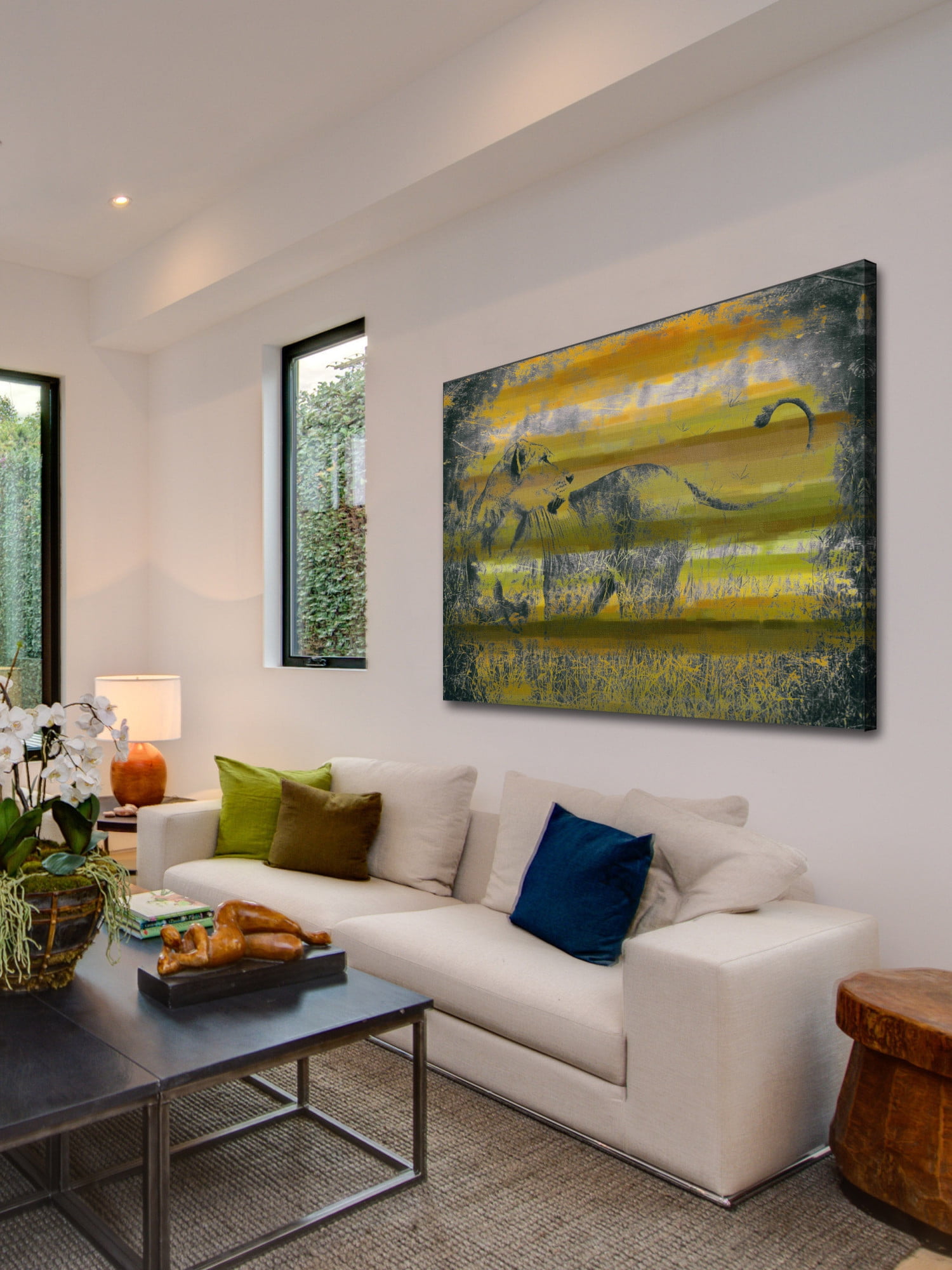 Parvez Taj "Queen of the Jungle" Print on Canvas