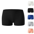 thumbnail image 3 of ZQUUVOU Women's Low Rise Sport Shorts Body Shaping Tummy Control Butt Lifting Shapewear Boyshorts Workout Casual White, 3 of 3