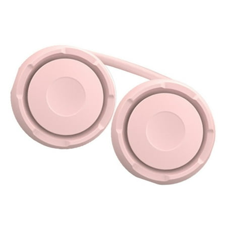 

Portable Hanging Neck Fan USB Foldable Cooling Fan Wearable Bladeless Sports Fan Outdoor Mini Cooler - Pink