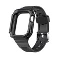 thumbnail image 3 of YSTINNG Compatible With Apple Watch Band TPU Strap With Shockproof PC Frame Bumper Case Design For iWatch Series 7/8 Rugged Heavy Duty A311-001, 3 of 4
