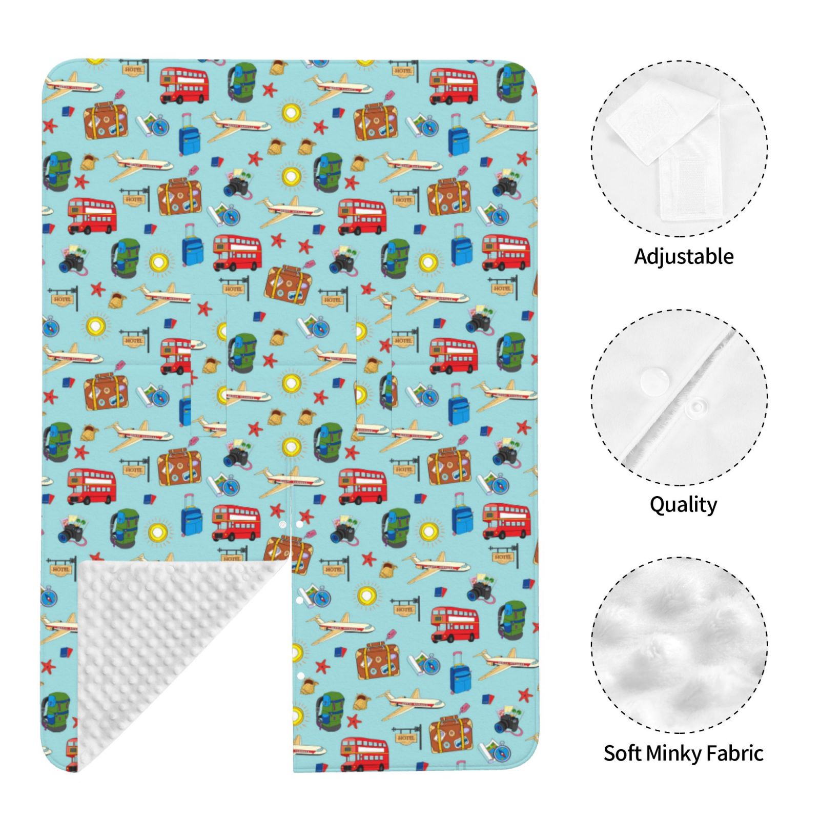 Car Seat Cover Baby - Travel1 Breathable Infant Car Seat Cover for Baby Carseat, Lightweight Comfort Baby Essentials Must Haves Newborn Stuff for Girl Boy