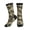 3 Black, variant on Athletic Socks Army Camouflage Pattern Sport Running Calf Socks Crew Socks for Men Women