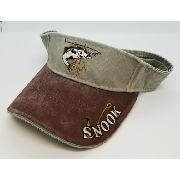 Just Hook 'Em Snook Visor Hat