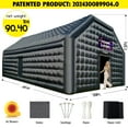 thumbnail image 3 of WARSUN 60 Person Large inflatable Party Tent with Disco Cube, 3 of 9