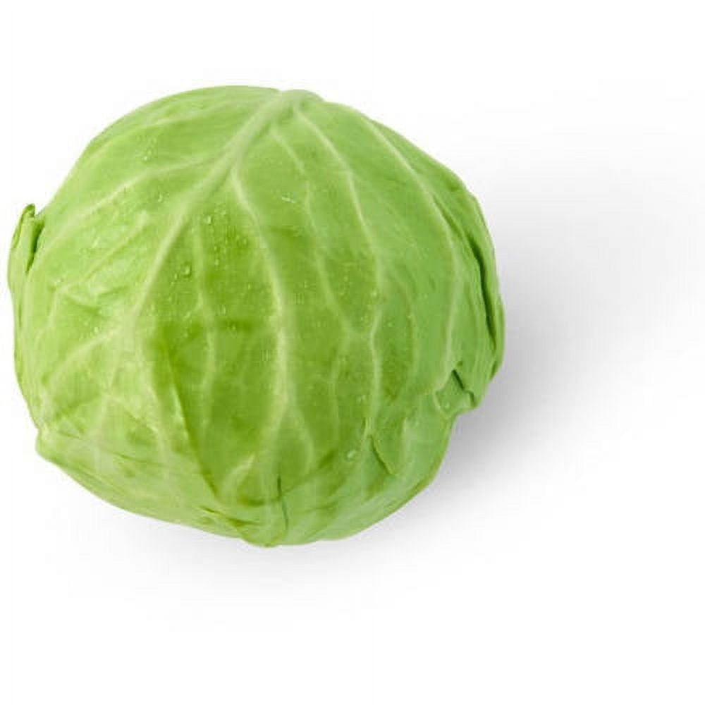Fresh Organic Green Cabbage, Each