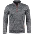 thumbnail image 1 of ORUYROP Sweat à Capuche Zippé pour Hommes, Mode Automne/hiver 2023, Veste Décontractée à Manches Longues, 1 of 4