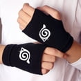thumbnail image 2 of Guantes de anime bidimensionales que rodean el logotipo de la hoja de madera UZhi Po algodón de doble capa grueso cálido, 2 of 5