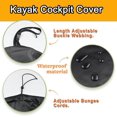 thumbnail image 5 of Housse de Cockpit de Kayak Imperméable UV50+ Oxford avec Sac de Transport, 5 of 5