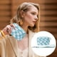 thumbnail image 3 of Portable Waterproof Wristlet Pouch - Clear Card Slot Plaid Clutch, Polyester Zip Wallet, Breathable Lightweight Wear-Resistant Travel Organizer Bag, 3 of 5