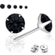 thumbnail image 1 of Fiudx Pendientes Clásicos de Plata de Ley, Pendientes, 1 of 4