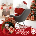 thumbnail image 5 of MODANU 4Pcs Christmas Stocking Mantle Holders, Lightweight Stocking Hangers Adjustable, Candy Cane Stocking Hooks, Non-Skid Stocking Holders for Christmas Fireplace Decoration (Red), 5 of 7