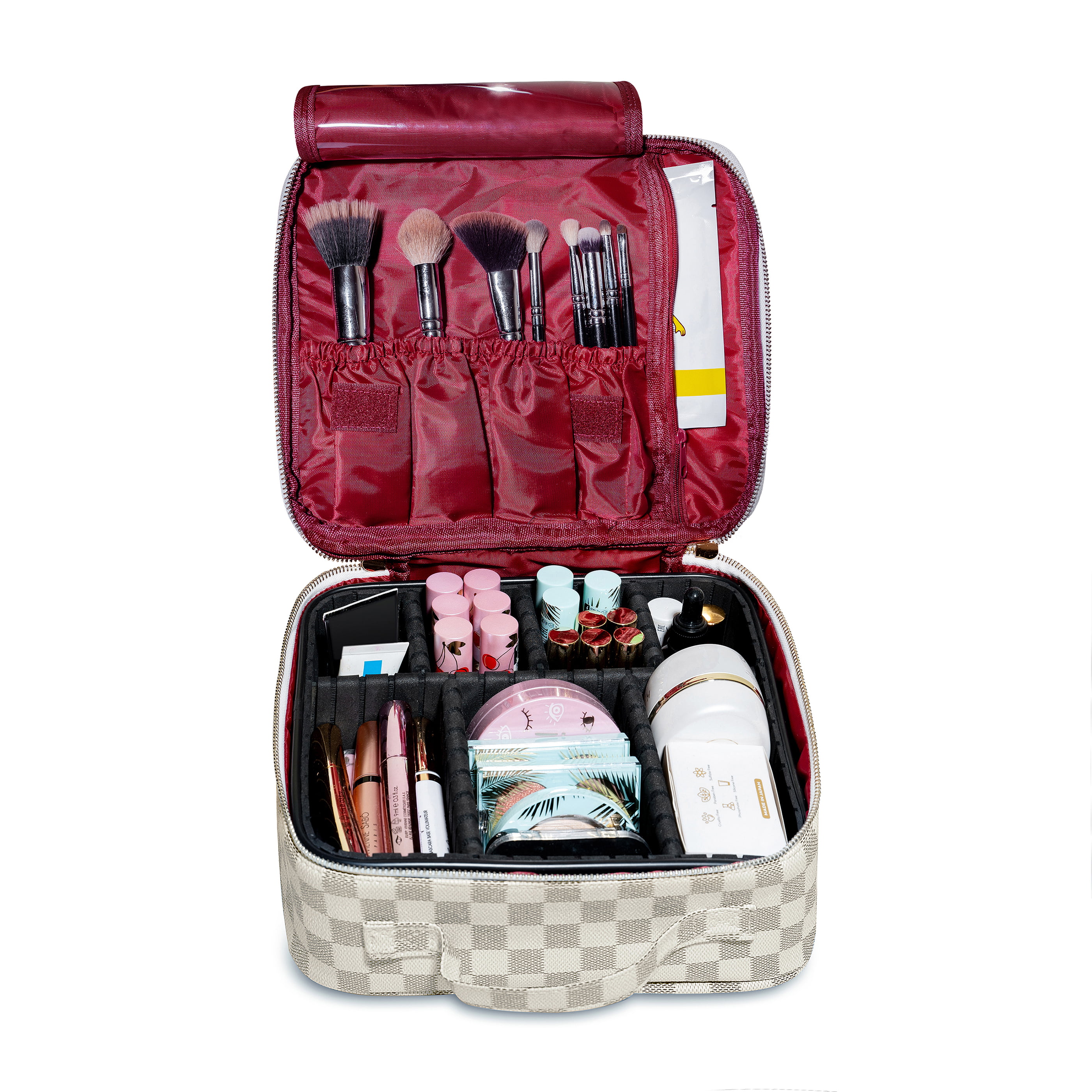 Hot Household Foldable Storage Box Container Makeup Bag Makeup Case Organizer Q 