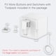 thumbnail image 2 of Dedobot Inteligente Tuya compatible con Bluetooth Smart Fingerbot Smart Home Voice Control (Blanco), 2 of 7