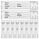 thumbnail image 5 of Dieting Measure Paper Tape Measure for Measuring Length 10Pcs Ruler, 5 of 5
