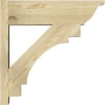 thumbnail image 3 of Ekena Millwork 8"W x 26"D x 26"H Merced Rough Sawn Traditional Outlooker, Douglas Fir, 3 of 4