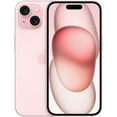 thumbnail image 2 of Restored Apple iPhone 15 256GB Pink Fully Unlocked Bundle with Bluetooth Headphones, Screen Protector, & Wall Charger (Refurbished), 2 of 6
